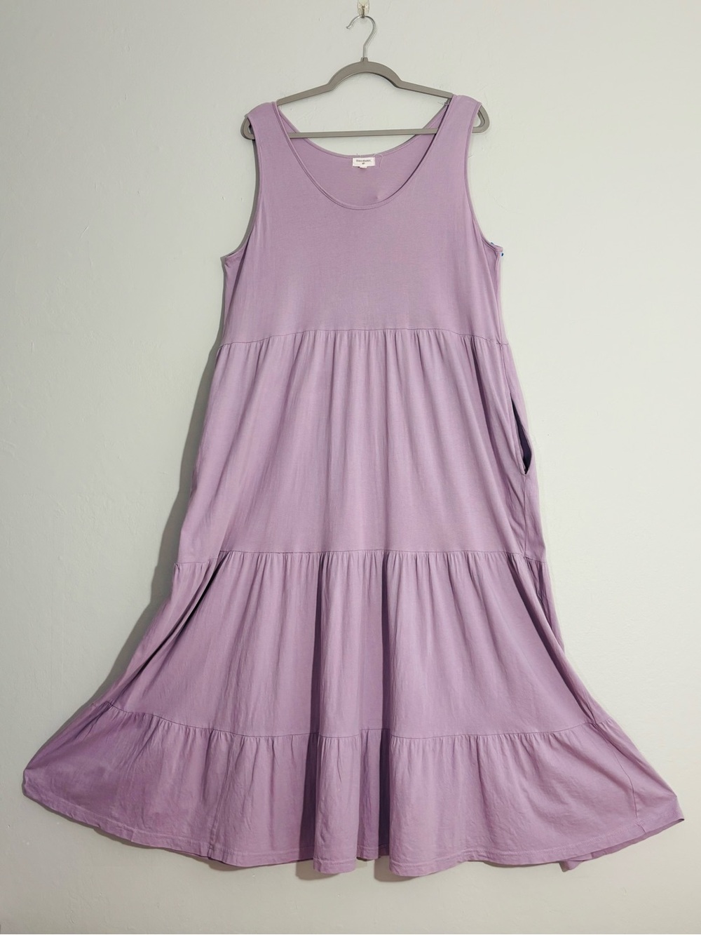 World Market tiered maxi tank dress OS